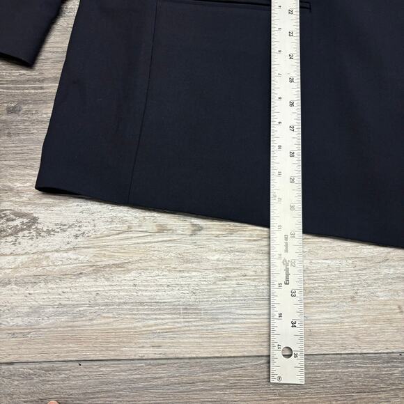 Oak Hill Blue 54 Perfect Fit 2 Button Single Breasted Notch Sports Coat Blazer - Picture 11 of 15